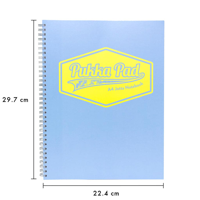 Pukka Pastel Jotta Notebook, A4, Blue FPP8628PSTBE