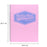 Pukka Pastel Jotta Notebook, A4, Pink FPP8628PSTPK