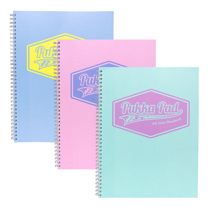 Pukka Pastel Jotta Notebook, A4, Pink FPP8628PSTPK