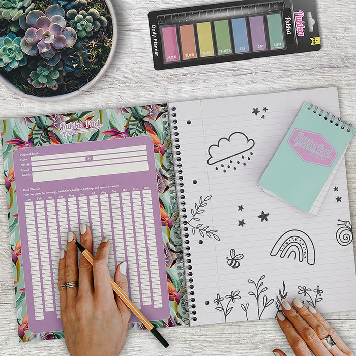Pukka Pastel Jotta Notebook, A4, Pink FPP8628PSTPK