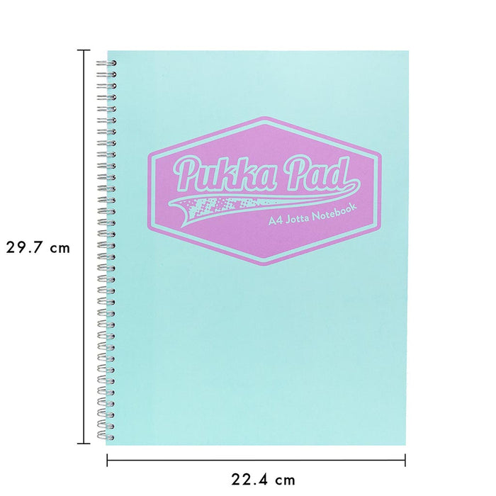 Pukka Pastel Jotta Notebook, A4, Teal FPP8628PSTTL