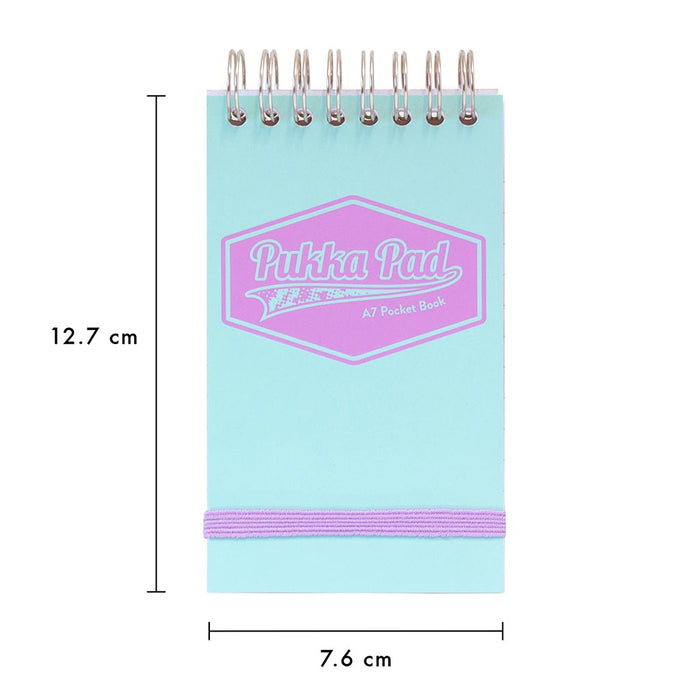 Pukka Pastel Notepad, A7, Teal FPP8903PSTTL
