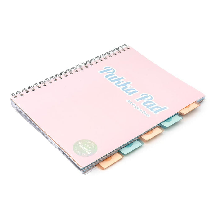 Pukka Pastel Project Book, A4, Pink FPP2012PSTPK