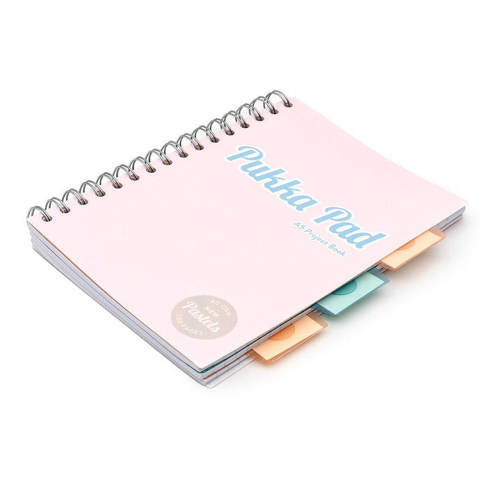 Pukka Pastel Project Book A5 Pink FPP2013PSTPK
