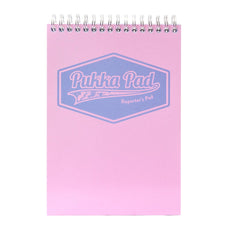 Pukka Pastel Reporters Notepad, 76mm x 127mm, Pink FPP8907PSTPK