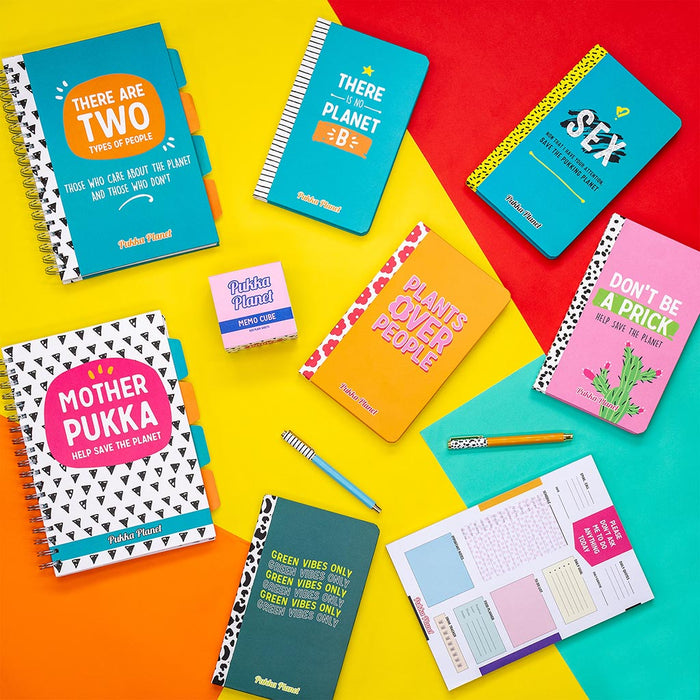 Pukka Planet Soft Cover Notebook 13x21cm Don’t be a Prick FPP9706SPP