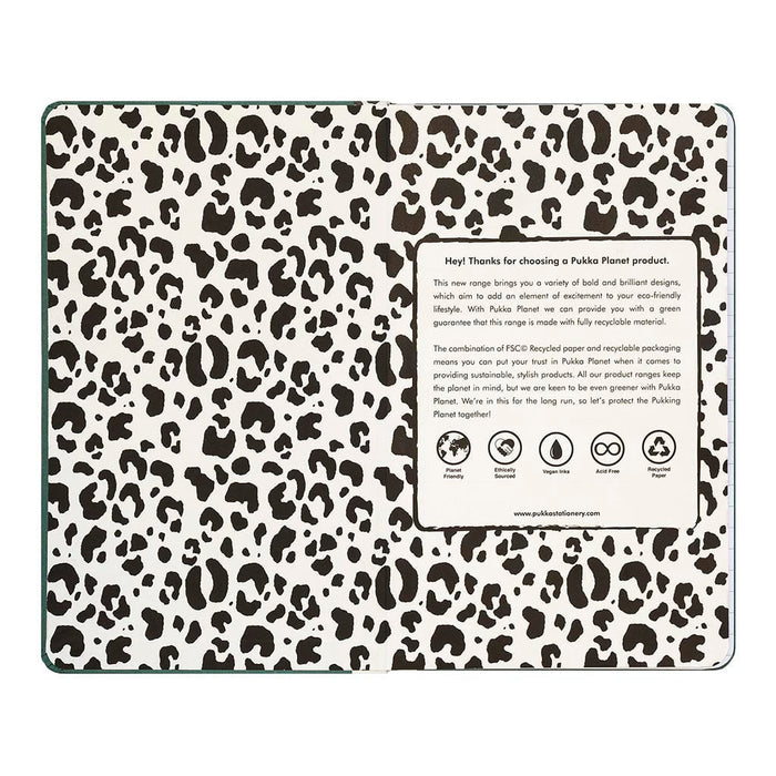 Pukka Planet Soft Cover Notebook 13x21cm Green Vibes Only FPP9704SPP