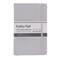 Pukka Signature Soft Cover Notebook 13x21cm Lined Oatmeal FPP7749SIG