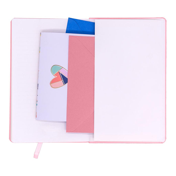 Pukka Signature Soft Cover Notebook 13x21cm Lined Pink FPP7750SIG