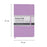 Pukka Signature Soft Cover Notebook 13x21cm Lined Purple FPP7751SIG