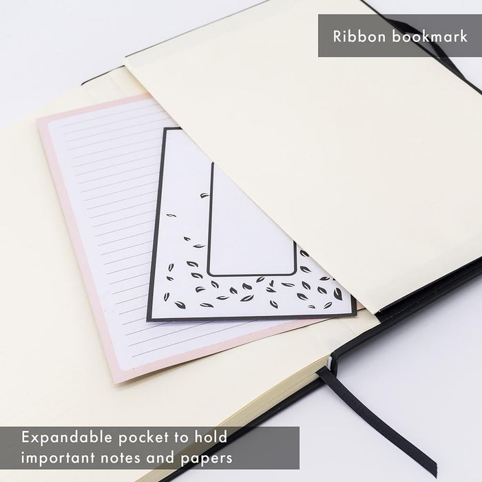 Pukka Soft Cover Lined Notebook 13x21cm Black FPP6981SCN