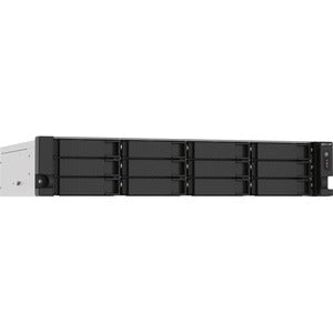 QNAP TS-1273AU-RP-8G SAN/NAS Storage System - AMD Ryzen V1500B Quad-core (4 Core) 2.20 GHz - 12 x HDD Supported - 0 x HDD Installed - 12 x SSD Supported - 0 x SSD Installed - 8 GB RAM DDR4 SDRAM - Serial ATA/600 Controller - RAID Supported - 0, 1, 5, 6... IM4999480