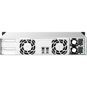 QNAP TS-1273AU-RP-8G SAN/NAS Storage System - AMD Ryzen V1500B Quad-core (4 Core) 2.20 GHz - 12 x HDD Supported - 0 x HDD Installed - 12 x SSD Supported - 0 x SSD Installed - 8 GB RAM DDR4 SDRAM - Serial ATA/600 Controller - RAID Supported - 0, 1, 5, 6... IM4999480