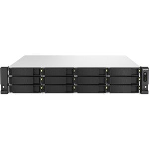 QNAP TS-h1887XU-RP-E2334-16G SAN/NAS Storage System - 1 x Intel Xeon E-2334 Quad-core (4 Core) 3.40 GHz - 18 x HDD Supported - 0 x HDD Installed - 18 x SSD Supported - 0 x SSD Installed - 16 GB RAM DDR4 SDRAM - Serial ATA/600 Controller - RAID Supported 0 IM5890278