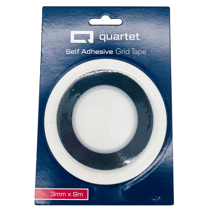 Quartet Geotape Crepe Liner Tape Black 3mm AOP73081