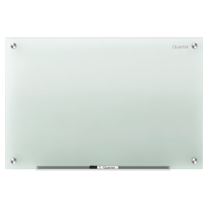 Quartet Infinity Frosted Glass Board 900mm x 600mm AOQTG3624F