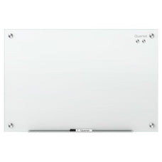 Quartet Infinity Magnetic Glass Whiteboard 450 x 600mm - White AOQTG2418W