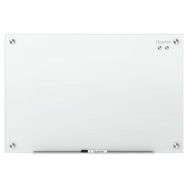 Quartet Infinity Magnetic Glass Whiteboard 915 x 1200mm - White AOQTG4836W