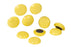 Quartet Magnetic Button 20mm Yellow x 10's AOQTTMB2500