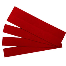 Quartet Magnetic Strips Red 22mm x 150mm (Pack of 25) AOQTMRS6