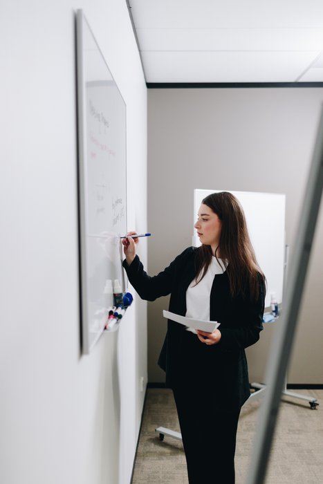 Quartet Penrite Premium Porcelain Whiteboard 900 x 1200mm - Magnetic AOQTPWI1209A