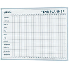 Quartet Penrite Year Planner Board 900 x 1200mm AOQTYEAR1209