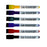 Quartet Rewritables Dry Erase Markers Assorted Colours 6's pack AOQT51-659312Q
