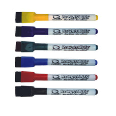 Quartet Rewritables Dry Erase Markers Assorted Colours 6's pack AOQT51-659312Q