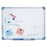 Quartet Slimline Whiteboard 450 x 600mm - Magnetic AOQTMG0456R