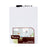 Quartet Whiteboard Magnetic Tile White Grid 216mm x 280mm AOQT79552