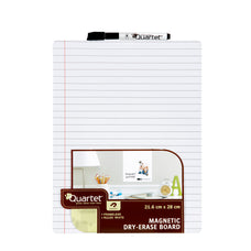 Quartet Whiteboard Magnetic Tile White Ruled 216mm x 280mm AOQT79550
