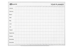Quartet Year Planner Board 900 x 1200mm AOQTYEAR1209A