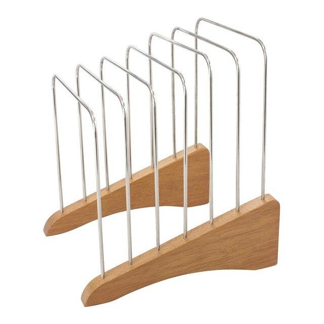 Que-File Stainless Steel File Rack / Organiser - 6 Slots | Desk & File ...