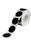 Quikstik Black Circular Labels 24mm AO80108CRBLK