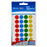 Quikstik Circular Multi Colour Labels 14mm AO80311CPMLT