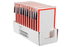 QuikStik Display Tickets Red Border 75 x 125mm x 10's AO48299