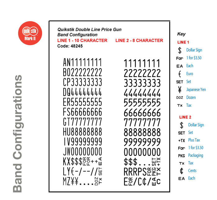 Quikstik Double Line Price Gun Mark II AO48245