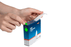 Quikstik Label Dispenser Circle 14mm Fluoro Green 700 Labels, Permanent Adhesive AO80103CPFG