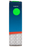 Quikstik Label Dispenser Circle 14mm Fluoro Green 700 Labels, Permanent Adhesive AO80103CPFG