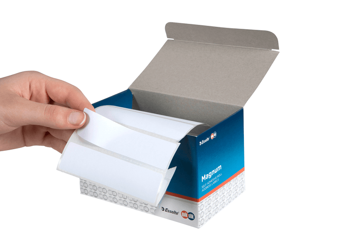 Quikstik Label Dispenser Magnum Roll 89mm x 24mm White 500 Labels AO80157RPM
