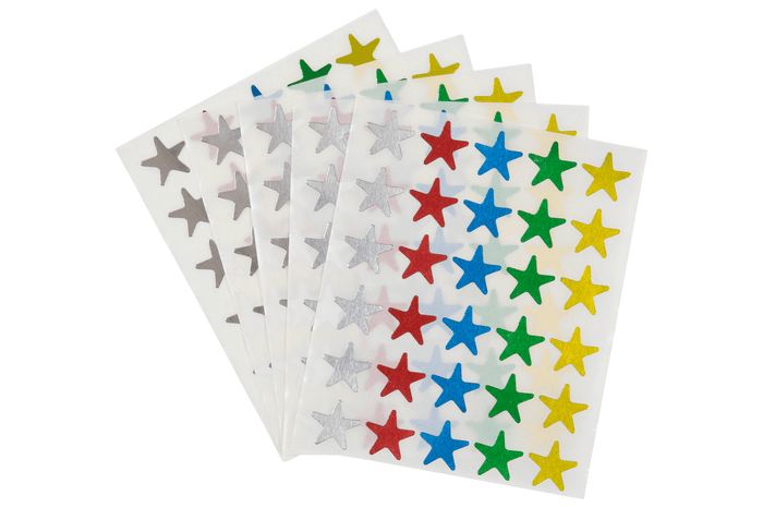 Quikstik Labels Hangsell Multi Star 150 Labels AO80377PMLT