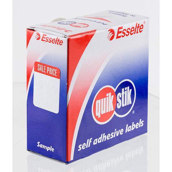Quikstik Printed Labels 'SALE PRICE' 24 x 32mm AO80239R