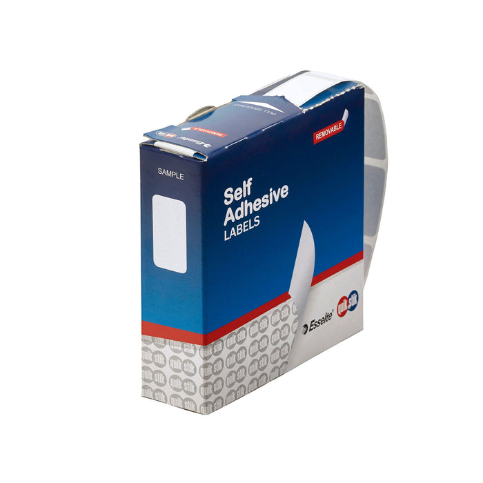 Quikstik Rectangle White Labels 13 x 24mm AO80131RR