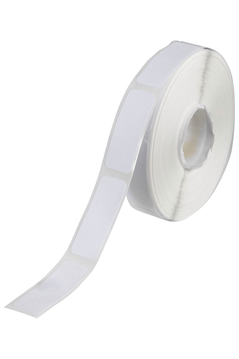 Quikstik Rectangle White Labels 13 x 35mm AO80133RR