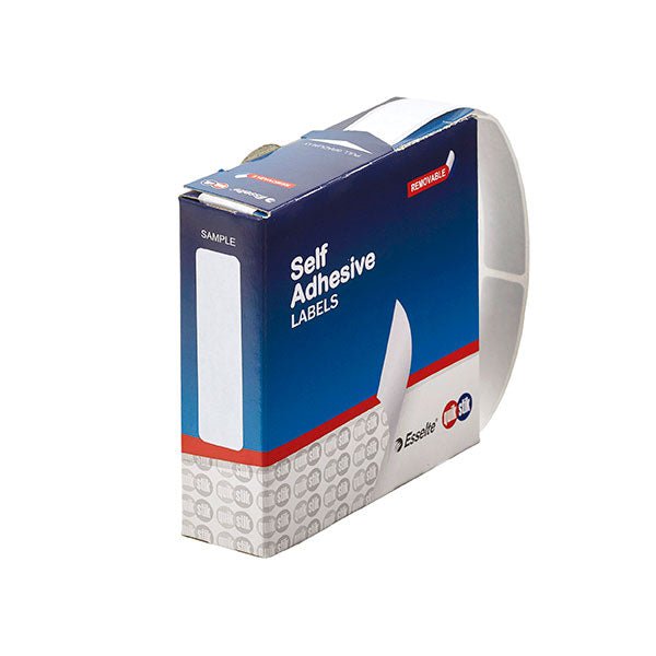 Quikstik Rectangle White labels 13 x 49mm AO80135RR