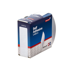 Quikstik Rectangle White Labels 24 x 102mm AO80158RR