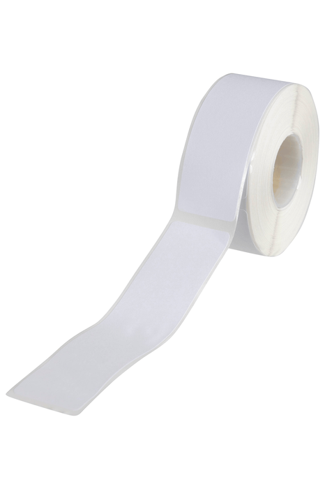 Quikstik Rectangle White Labels 24 x 102mm AO80158RR