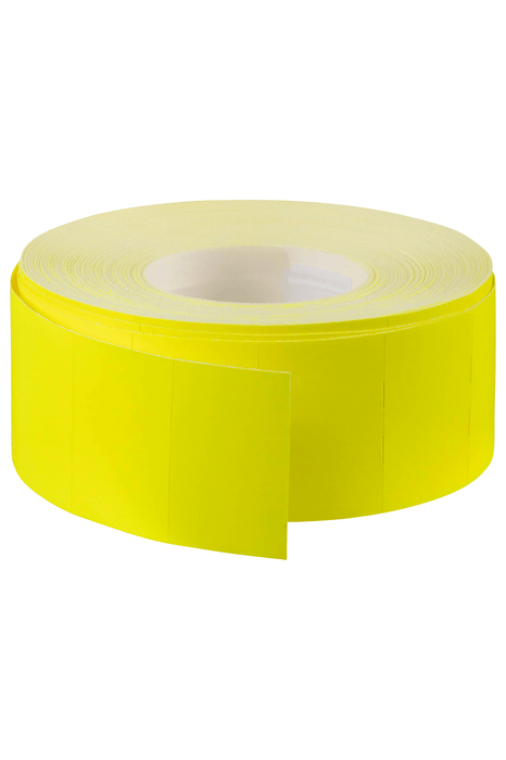 Quikstik Removable Fluoro Yellow Price Gun Labels Mark II AO48269
