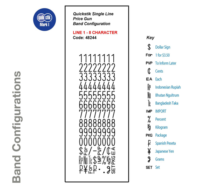 Quikstik Single Line Price Gun Mark I AO48244
