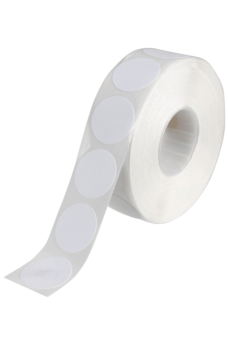 Quikstik White Circular Labels 19mm AO80105CR